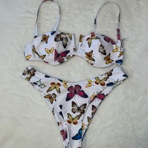 SHEIN butterfly bikini